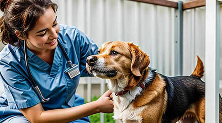 Instruction: what to do if a dog is afraid of veterinarians.