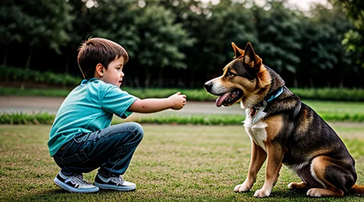 Instruction: what to do if a dog shows aggression towards children.