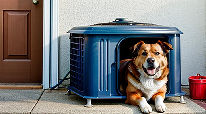 Instruction: what to do if a dog's heat cycle begins.