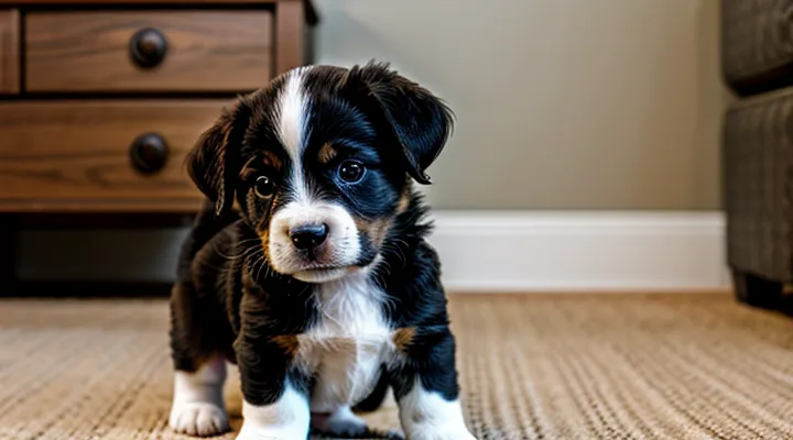 Instruction: what to do if a puppy is afraid of loud noises.