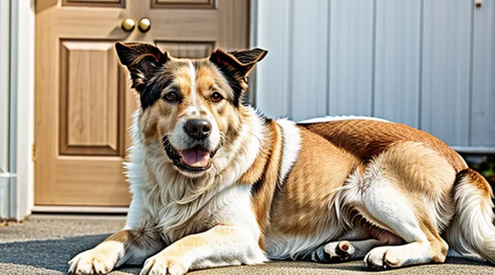 Instruction: what to do if an old dog has started to lose weight.