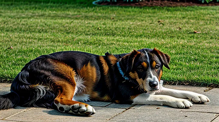 Instruction: why a dog always chooses the same place to sleep.