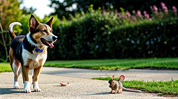 Instruction: why a dog brings you a dead mouse or bird.