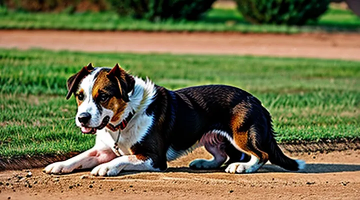 Instruction: why a dog buries a bone and then cannot find it.
