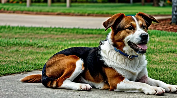 Instruction: why a dog constantly licks its paws.