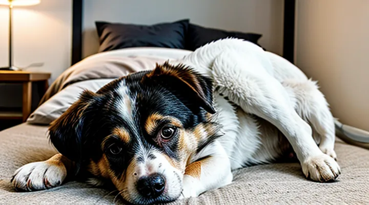 Instruction: why a dog does not let you sleep at night.