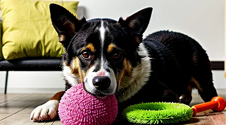 Instruction: why a dog does not like to share its toys.