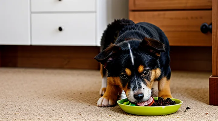Instruction: why a dog eats inedible objects.