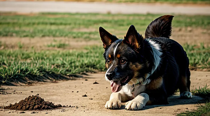Instruction: why a dog eats its own or other animals' excrement.