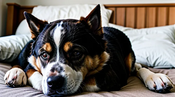 Instruction: why a dog growls in its sleep.