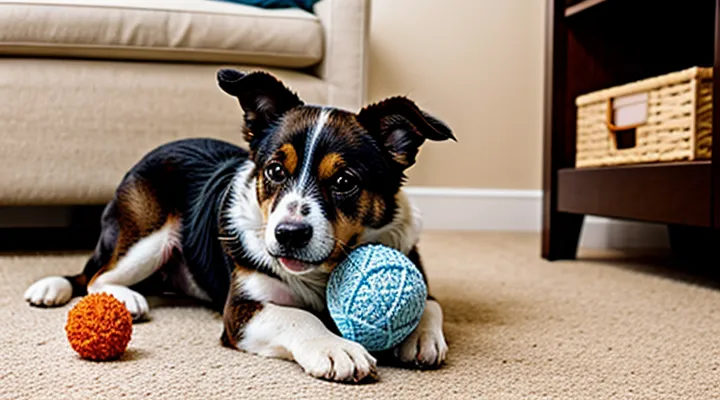 Instruction: why a dog hides its toys from you.