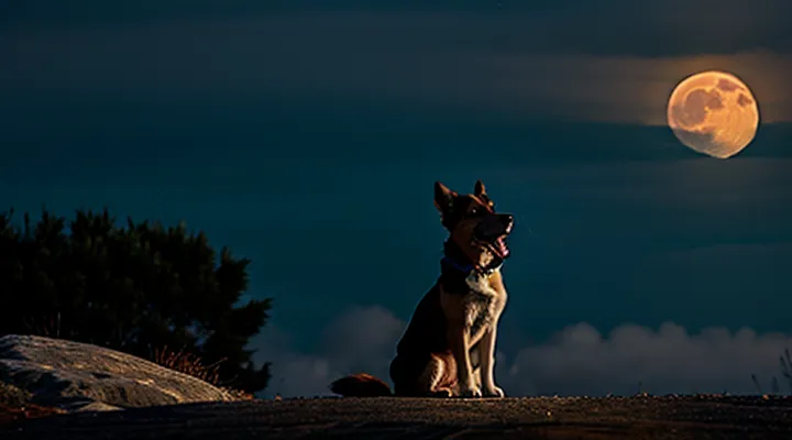 Instruction: why a dog howls at the moon or sirens.
