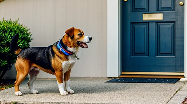 Instruction: why a dog is so happy when you return home.