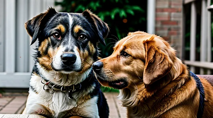 Instruction: why a dog nuzzles its nose into your neck.