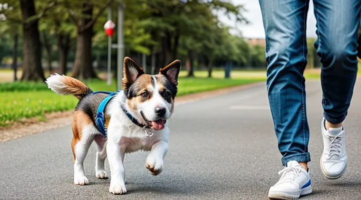 Instruction: why a dog starts to «dance» when you are getting ready for a walk.