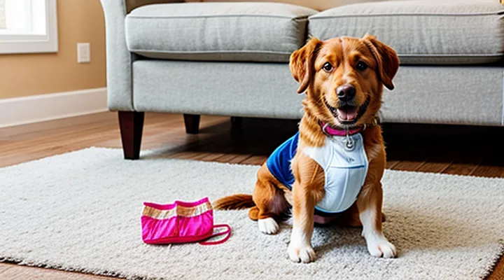 Instruction: why a dog steals underwear.
