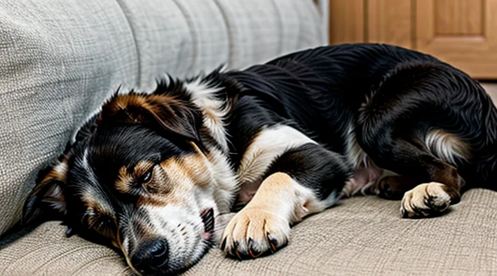 Instruction: why a dog «talks» or mutters in its sleep.