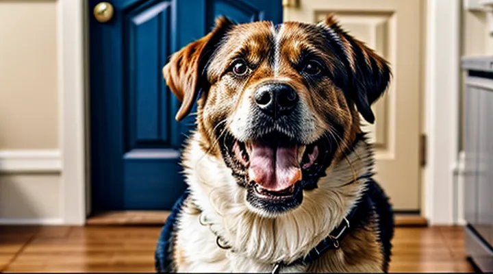 Instruction: why a dog yawns, and it is not always from boredom.