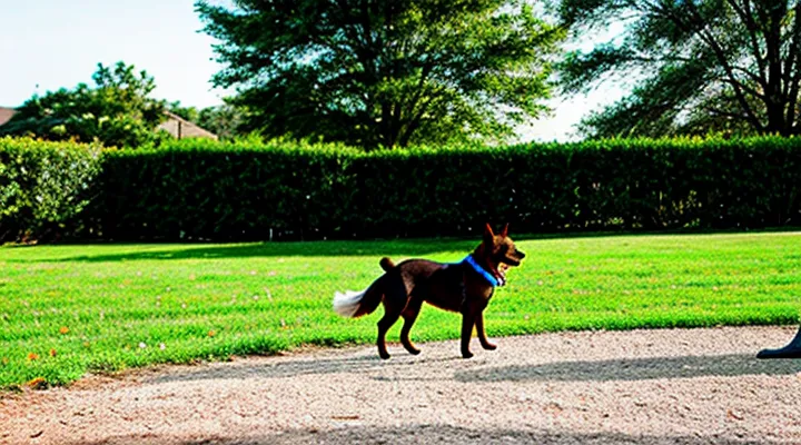 Instruction: why a senior dog walks in circles.