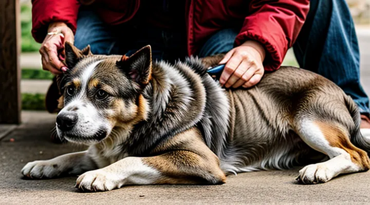 Instruction: why old dogs need special coat care.