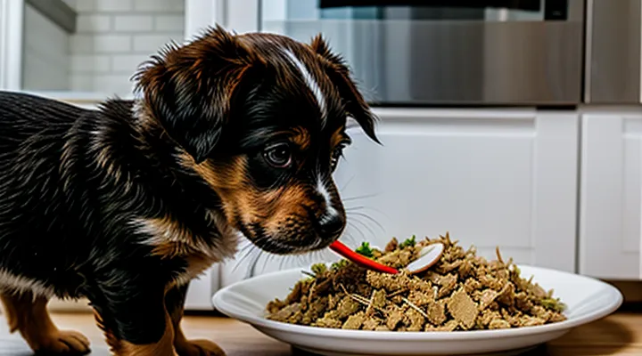 The Consequences of Feeding an Adult Diet to a Growing Puppy.