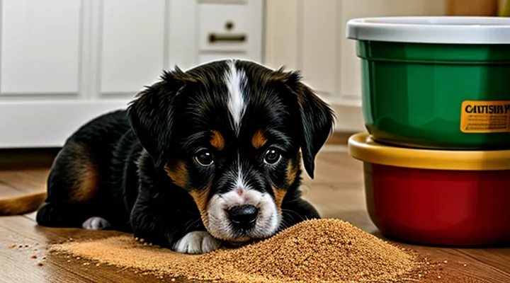 Toxins Found in a Popular Puppy Food.